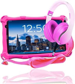 Nexvo® Kindertablet Deplay - Kinder Tablet Deplay - Kindertablet Deplay Pro - Roze - 23cm x 13cm x 1cm — thumbnail 1