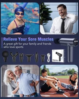 Massage Gun Professioneel - Massage Apparaat - Theragun ontspanning — thumbnail 5