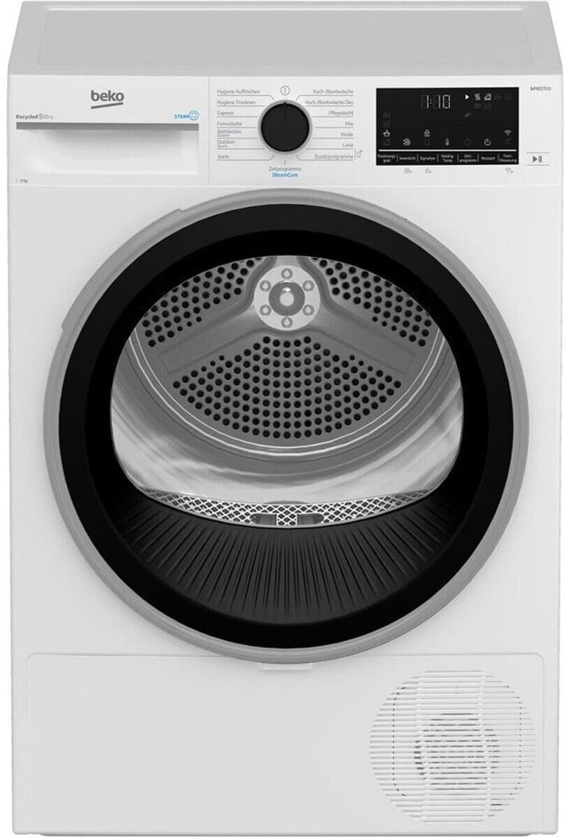 Beko B7T89209 | Warmtepompdroger | 9 kg | A label | Taaldisplay Duits — afbeelding 1