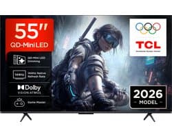 TCL 55T8D - 55 inch - 4K QD-MiniLED - 2026 - Smart TV