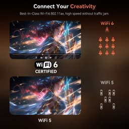 2025 AMD laptop - 15.6 inch Laptop met AMD Ryzen 7 5000 Serie (8C/16T, tot 4.3GHz) - 16GB RAM 512GB NVMe SSD Windows 11 Pro Laptop - Radeon RX Vega 8 graphics - WiFi 6 — thumbnail 8