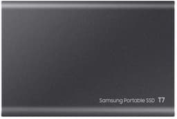 Samsung Portable T7 - Externe SSD - USB C 3.2 - Inclusief USB C en USB A kabel - Geschikt voor iPhone USB C - 1 TB - Grijs — thumbnail 3