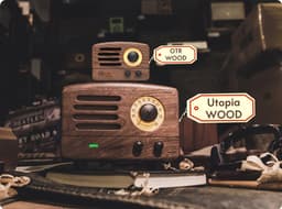 MUZEN Utopia - FM Radio - Bluetooth Luidspreker - Walnutwood — thumbnail 11