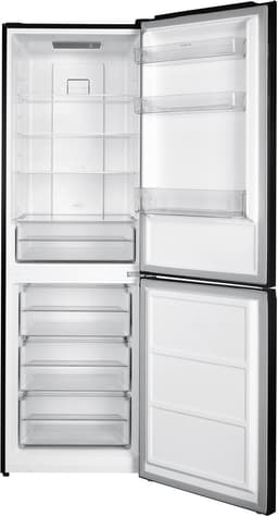 Inventum KV1840B No Frost energiezuinige koel-vriescombinatie - 184 cm hoog - 327 liter - Superkoelen - Supervriezen - Energielabel C - Vrijstaand - Zwart — thumbnail 5