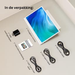 CRLYN® Portable Monitor - Draagbare Scherm - Uitbreider - Full HD - Wit — thumbnail 6