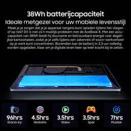 Blackview AceBook 8 Laptop - 15,6 inch Full HD - 16 GB RAM - 512 GB SSD - Intel N97 - Windows 11 Notebook - UHD Graphics - Grijs — thumbnail 6