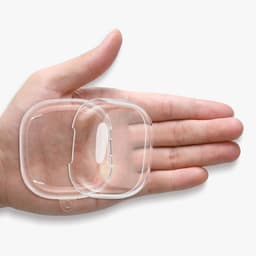kwmobile Earphones Case for Anker Soundcore P30i Case - Clear TPU Silicone Earbuds Cover - Transparent — thumbnail 4