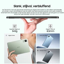Blackview Tab 60 Pro Tablet - 4G - 8GB RAM - 128GB - 10.1 inch - Android 14 - Unisoc T606 Octa core - Widevine L1 - Groen — thumbnail 11