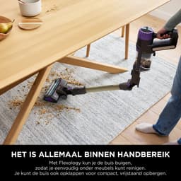 Shark PowerDetect Clean and Empty Draadloze Steelstofzuiger met Laad- Leegstation en Dierenharenborstel - IP3251EUT — thumbnail 8