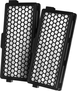 2x Dparts HEPA filter geschikt voor Miele - SF-AA 50 Active AirClean - SFAA50 anti-geuren koolstoffilter uitblaasfilter - air clean stofzuigerfilter - actieve koolstof - Complete C2 C3 - Compact C1 C2 — thumbnail 1