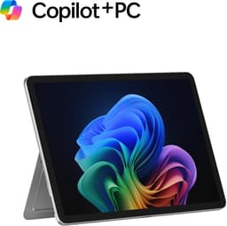 Microsoft Surface Pro - Copilot + Tablet - 12 inch Touchscreen - 16GB RAM/ 256GB SSD - Platinum — thumbnail 1