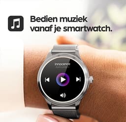 Actyve Smartwatch Dames Zilver - Geschikt voor elke laptop en smartphone - Stappenteller - Slaapmonitor - Saturatiemeter - Full Touchscreen — thumbnail 6