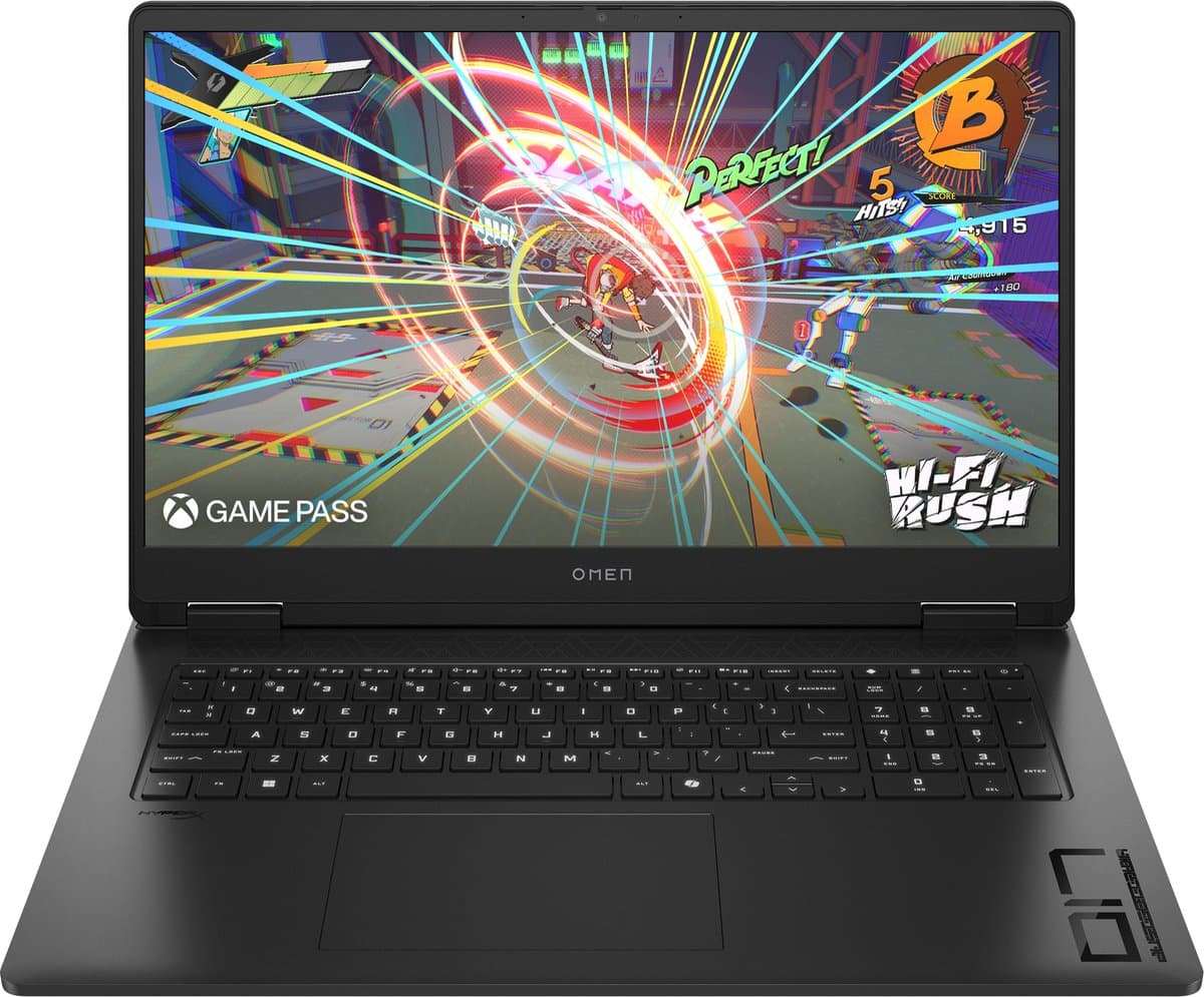 HP OMEN Gaming 17-db1771nd - Gaming Laptop - Ryzen AI 7 - RTX 5070 - 32GB/1000GB - 17.3 inch — afbeelding 1