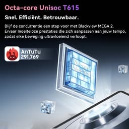 Blackview MEGA 2 Tablet Sets - Android 15 - 4G LTE+WiFi - 12 Inch - 36GB RAM - 256GB - Widevine L1 - 9000mAh - Blauw — thumbnail 14