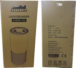 Cityline Luchtreiniger Ultra - Luxe Metalen behuizing - tot 55 m² - 460 m³ CADR - Geavanceerd 4 laags HEPA filter - Auto modus & Luchtkwaliteit sensor - LED display - Wifi functionaliteit - Slaapstand - Timer — thumbnail 8