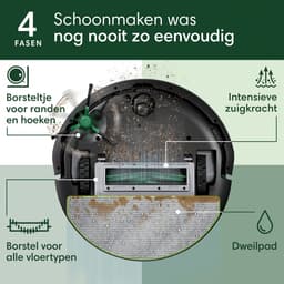 iRobot Roomba® 105 Combo - Robotstofzuiger met Dweilfunctie - Zwart (Y3110) — thumbnail 15