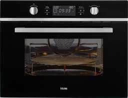 ETNA Zwart- Inbouw Combi-Magnetron - 44L - Magnetron, Oven en Grill - 20 Automatische Programma's - RVS - Kinderslot - 36 cm Draaiplateau — thumbnail 1