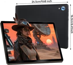 Hotlight C107 - Android 15 Tablet - 10.1 inch - 24(4+20)GB RAM/128GB ROM– 5000mAh - Zwart — thumbnail 8