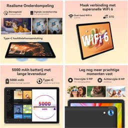 Hotlight C107 - Android 15 Tablet - 10.1 inch - 24(4+20)GB RAM/128GB ROM– 5000mAh - Zwart — thumbnail 6