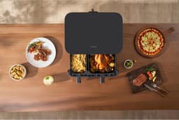 Xiaomi Dual Zone Air Fryer 10L – Dubbele Airfryer voor complete maaltijden met 2 kookzones — thumbnail 7