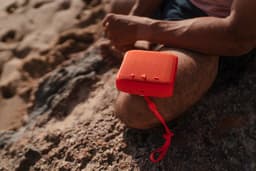 Teufel BOOMSTER GO Portable Bluetooth Speaker Waterproof to IPX7 Wireless Music USB-C - koraalrood — thumbnail 9