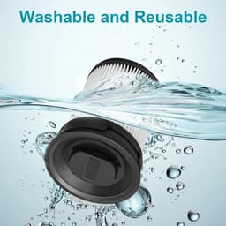 2-pack filters voor accessoires geschikt voor de draadloze steelstofzuiger van de Geschikt voor Miele Triflex HX1-serie — thumbnail 2