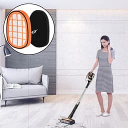 6x Filter Geschikt voor Philips SpeedPro Max 8000 serie FC5005/01, CP0663/01 Aqua 7000 Serie Vervanging Schuimrubber onderdeel - Draadloze Stofzuiger - Geschikt voor FC6812/14/6822/6823/27/6908 - Stofzuigeraccessoires - Uitlaatfilter - Herbruikbaar — thumbnail 3