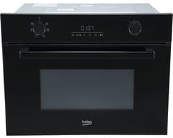 Beko BMCI44313FBG - Inbouwmagnetron - combimagnetron - Grill - Kinderslot - 44 l - Zwart - Draaiknop touch