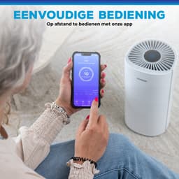 Sofresh luchtreiniger met app - 30 m² - Automatische stand + 6-in-1 filtersysteem - Luchtkwaliteitsindicator - Ionisator - UV - Luchtfilter - Air purifier met HEPA-filter — thumbnail 2