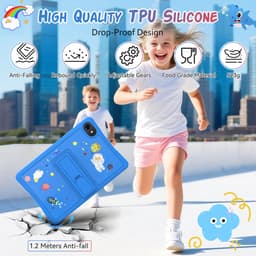 TABWEE K10 Tablet - 10.1 Inch FHD - 12GB RAM - 64GB ROM - SD 2TB - 5000 mAh - Android 15 - WiFi 6 - uitstekend cadeau voor kinderen - Blauw — thumbnail 7