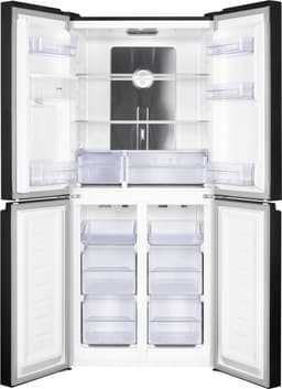 Frilec BONNMD460-WS-150-041CDI - Amerikaanse koelkast - 4 deuren - Energiezuinig C - Snelvries functie - Waterdispenser - 5 Jaar Garantie - Donker Inox — thumbnail 4