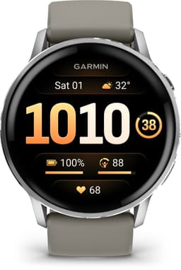 Garmin Venu 4 - Multisport smartwach - 45 mm - AMOLED - GPS - Zilverkleurig/grijs — thumbnail 14