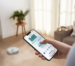 Philips HomeRun Aqua 3000 Series XU3000/02 - Robotstofzuiger met Dweilfunctie - Wit / Metallic - App Connected — thumbnail 10