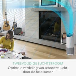 mr Safe Luchtreiniger met 2-in-1 filterbescherming voor ruimtes van gemiddelde grootte (AP-200) — thumbnail 4