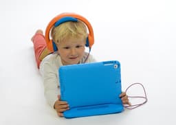 KidsCover Safe 'n Sound Kinder koptelefoon Oranje - Hoofdtelefoon met Volumebegrenzing - Bekend van school - Voor peuter & kind — thumbnail 6