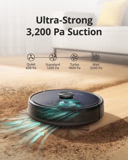 Eufy Clean RoboVac L35 Hybrid - Robotstofzuiger en dweil - 3.200 Pa - lasernavigatie - Multi Floor Mapping — thumbnail 4