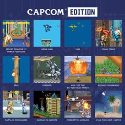 Capcom - Super Pocket Gaming Handheld - 12 Ingebouwde Games - USB C - Compatibel met Evercade cartridges — thumbnail 3