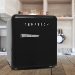 Temptech VINT450Black - retro mini koelkast - 45 liter — thumbnail 6