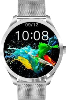 Belesy® Q9 Pro - Smartwatch Dames – Smartwatch Heren - Horloge - 1.28 inch - Kleurenscherm - Stappenteller - Bloeddruk - Hartslag - 75+ Wijzerplaten – Sporten - Staal – Zilver - Kerstcadeau — thumbnail 12