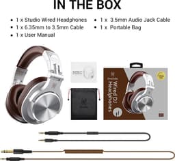 OneOdio - A71 brown - Hoofdtelefoon — thumbnail 7