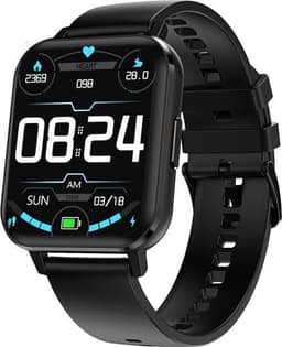 Belesy® Retina X - Smartwatch Dames - Smartwatch Heren - Horloge - 1.78 inch - Kleurenscherm - Full Touch - Stappenteller - Multi Sport - Multi Watchfaces - Maak je eigen wijzerplaat functie - Siliconen - Zwart - Moederdag — thumbnail 13