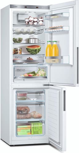 Bosch KGE36AWCA - Serie 6 - Koelkast - Koel-vriescombinatie - Wit - Energielabel C - VitaFresh: houdt etenswaren langer vers in gekoelde lades — thumbnail 4