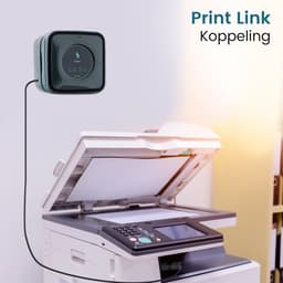 Filair Luchtreiniger - Met Print link - 3 in 1 filter - Luchtreiniger bij printer - Luchtzuiveraar met Hepa filter - Koolstoffilter - Magnetisch - Air Purifier - 30m² - Printer - Zwart — thumbnail 2
