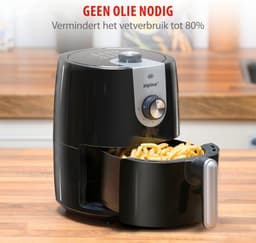 alpina Airfryer 2L - Hetelucht Friteuse - 80 tot 200°C - 900W — thumbnail 6