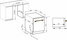 Kaiser Empire S 60 U 88 XL Em Inbouw vaatwasser 60 cm Onderbouw vaatwasser Retro — thumbnail 2