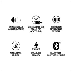 Marshall Major V - On-ear Bluetooth koptelefoon - Bruin — thumbnail 4