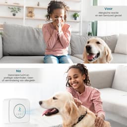 Filair® Luchtreiniger met HEPA H13 Luchtfilter - Air Purifier tegen Allergie, Hooikoorts, Stof, Rook & Huisstofmijt - Stil <30dB met Timer - Luchtzuiveraar Slaapkamer & Woonkamer - Lucht Reiniger + Clean Filter voor Luchtkwaliteit - Wit — thumbnail 9