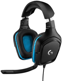 Logitech G432 - Bedrade Gaming Headset - Multiplatform - Blauw — thumbnail 2