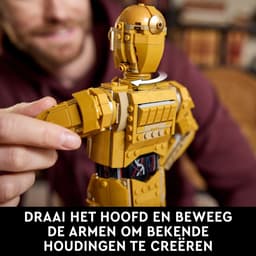 LEGO Star Wars - C-3PO Decoratie Bouwpakket met Droid Figuur - 75398 — thumbnail 15