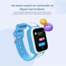 DrPhone KidsTimeX15 – 4G Kinder Smartwatch met GPS Tracker – Videobellen – WhatsApp – IP67 – SOS – 1.44” Touchscreen – Stappenteller – Nederlandse Mobiele App – 1GB+8GB – Blauw — thumbnail 8